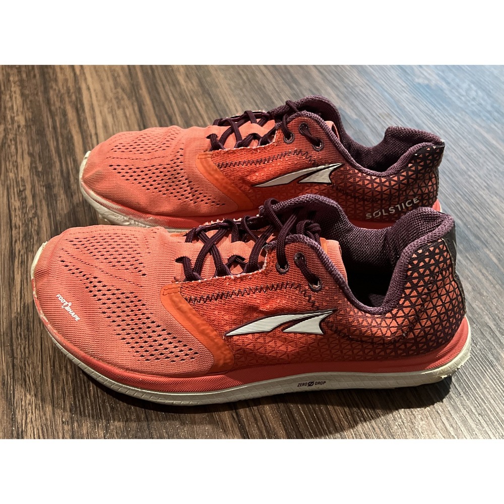 Altra Solstice Womens Size US 7 Coral Zero Drop Running Shoes